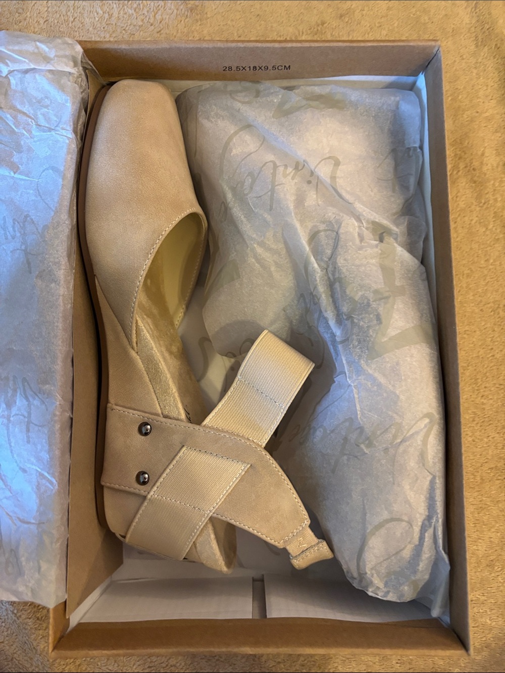 Vintage 7Eight 'Freedom' Shoe - Neutral Sand - Picture 2 of 5